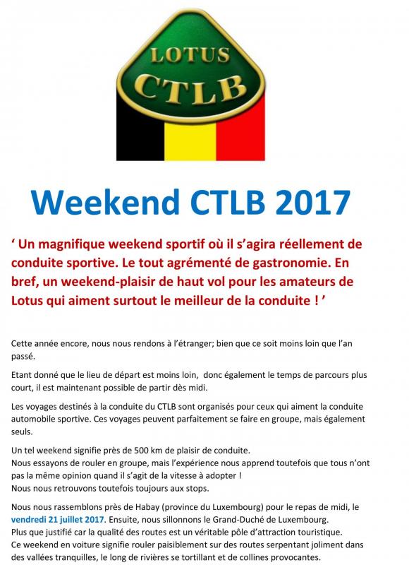 Presentation weekend 2017 ctlb 1