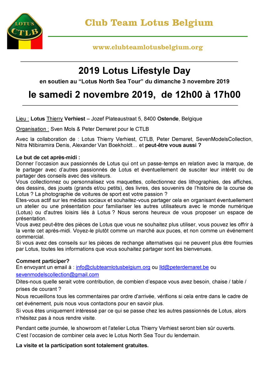 2019 lotus lifestyle day fr