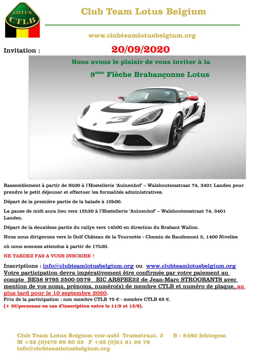 Invitation fleche 2021