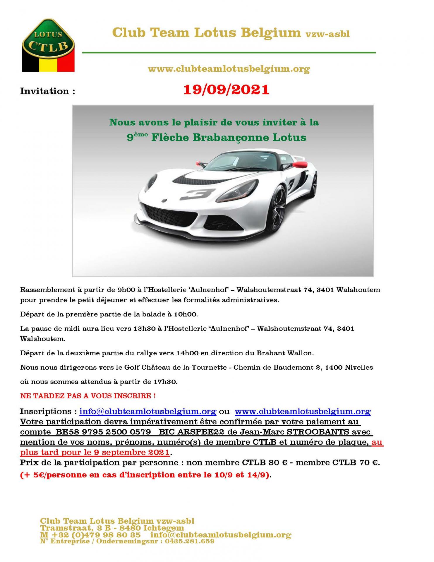 Invitation fleche 2022