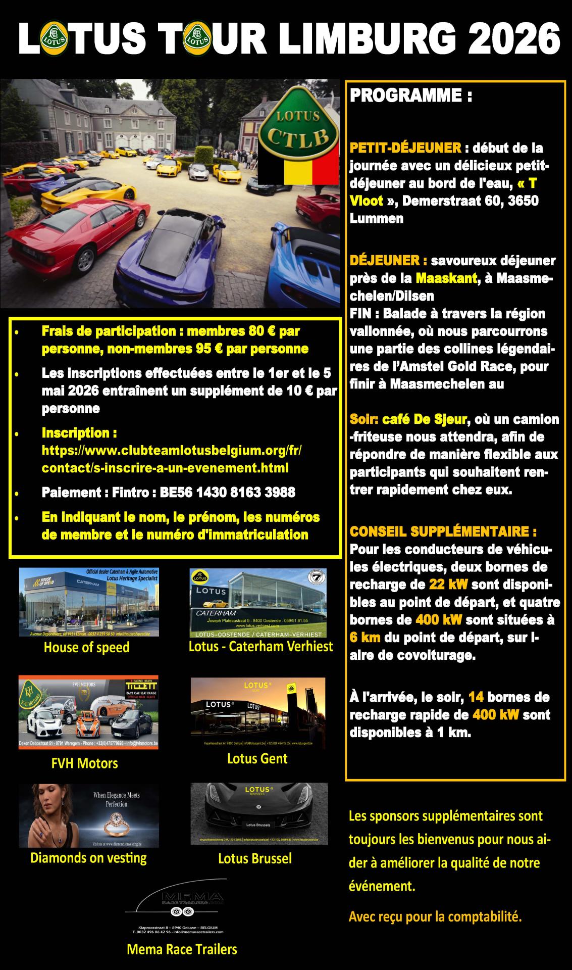 Invitation lotus tour limburg 2026